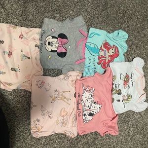 Disney baby girl onesies